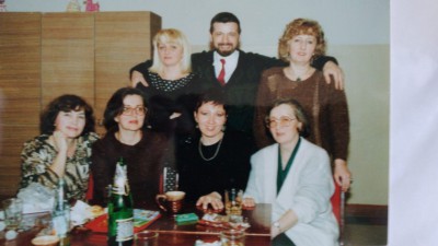 Ученики на юбилее 25 лет.